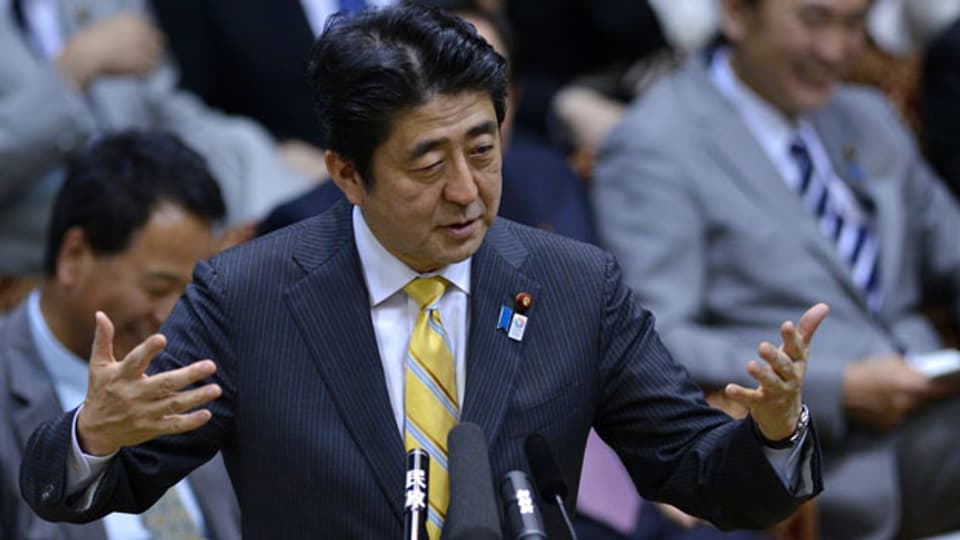 Japans Premierminister Shinzo Abe.