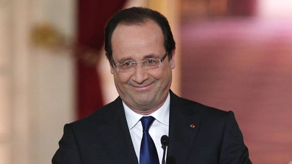 François Hollande, Staatspräsident von Frankreich.