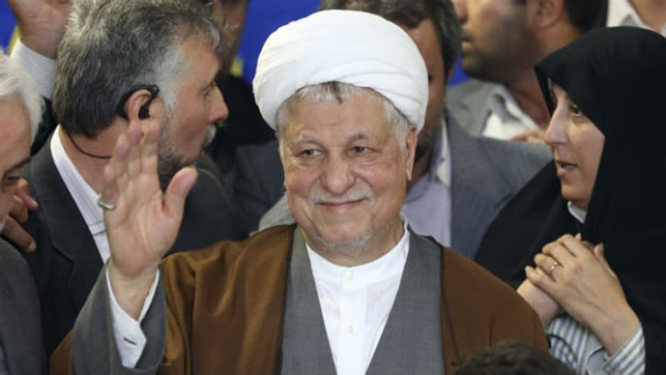 Irans Ex-Präsident Rafsanjani darf nicht zu den Präsidentschaftswahlen im Juni antreten.