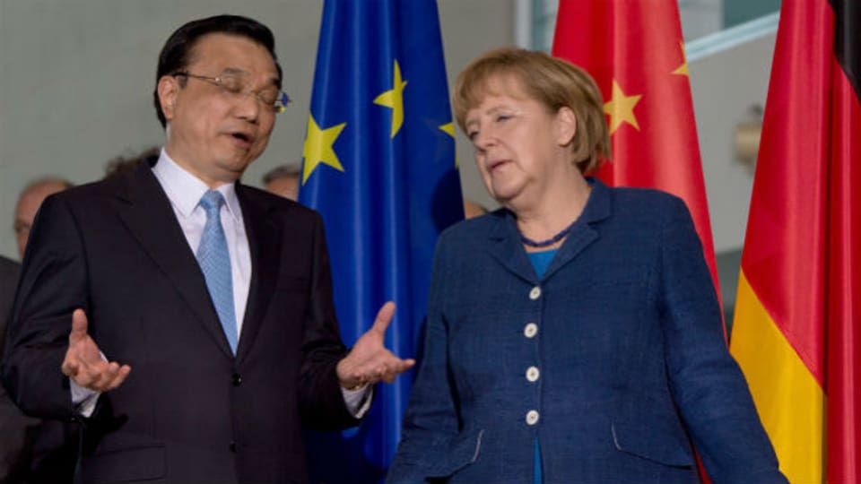 Haben einiges zu bereden: Chinas Ministerpräsident Li Keqiang und die deutsche Bundeskanzlerin .