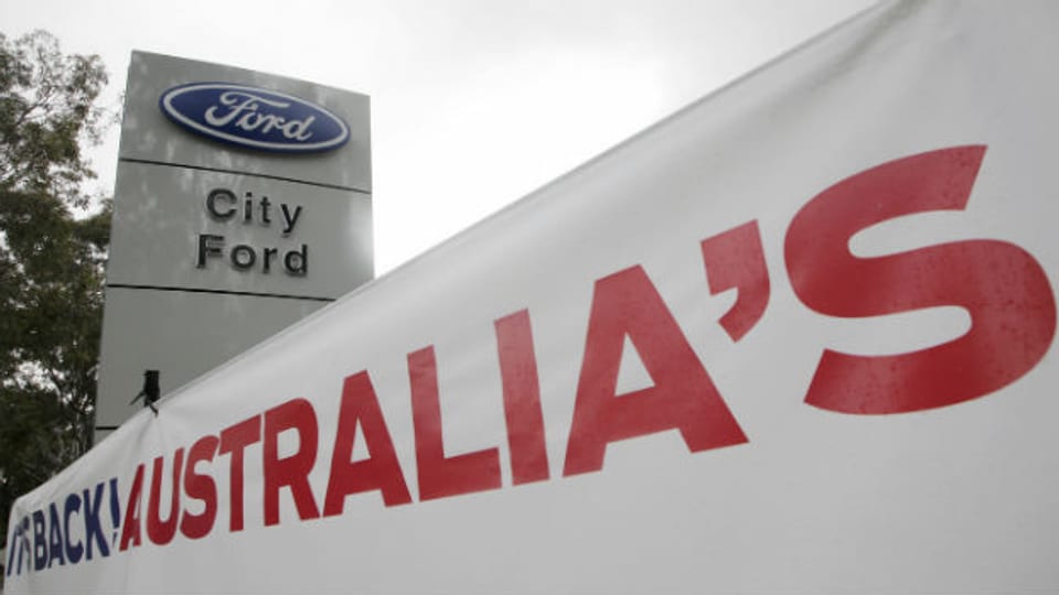 Ford-Verkaufsstelle in Australien.