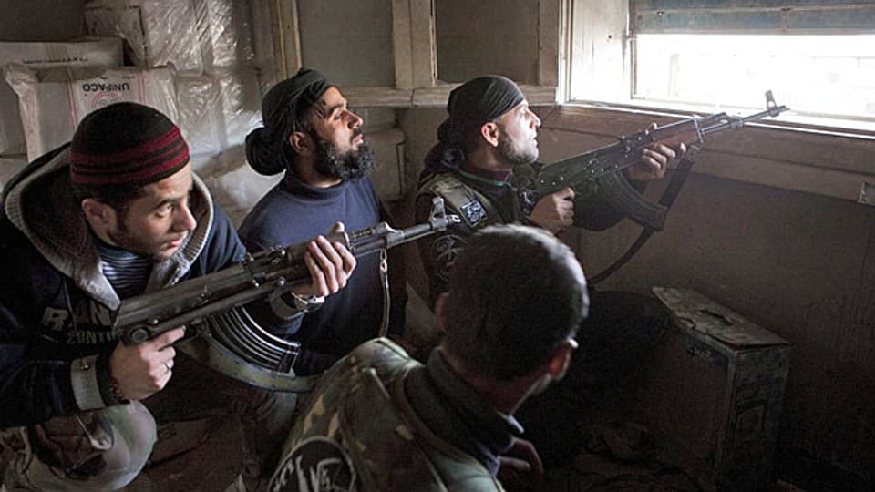 Kommen die syrischen Rebellen nun leichter zu Waffen?