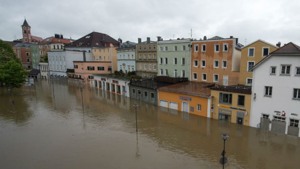Hochwasser in Passau (Bayern)