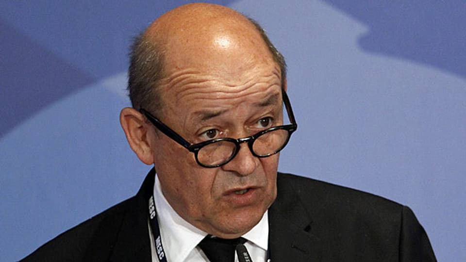 Der französische Verteidigungsminister Jean-Yves le Drian.