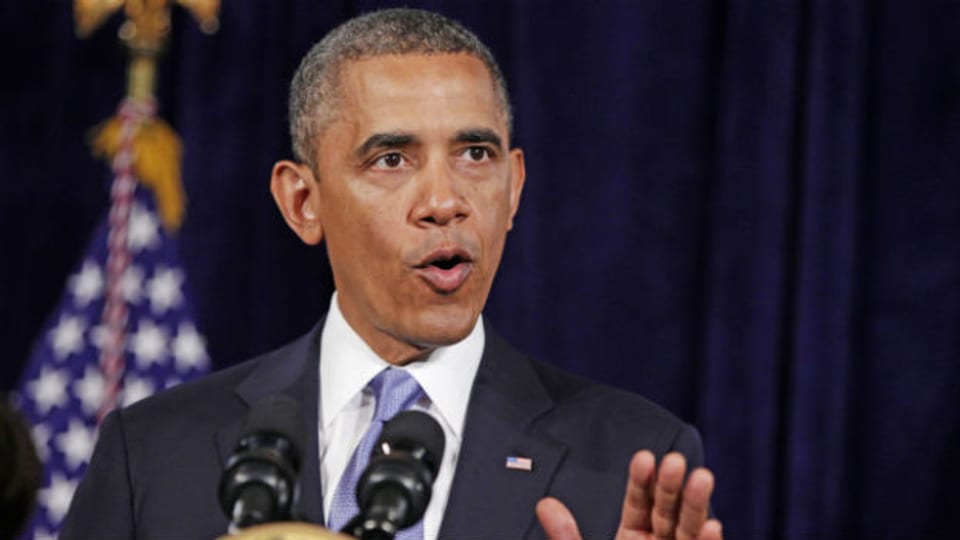 Barack Obama verteidigt in Kalifornien die Überwachung von Daten durch den Geheimdienst NSA.