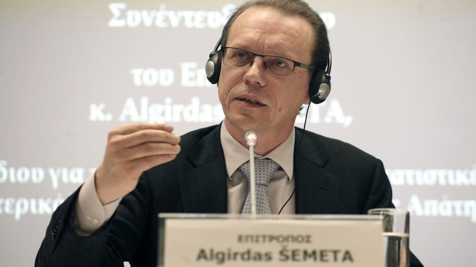 EU-Kommissar Algirdas Semeta