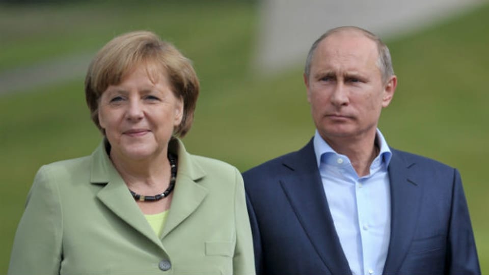 Merkel und Putin diese Woche in Nordirland.