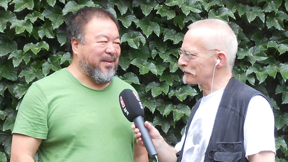Ai Weiwei spricht mit China-Korrespondent Urs Morf