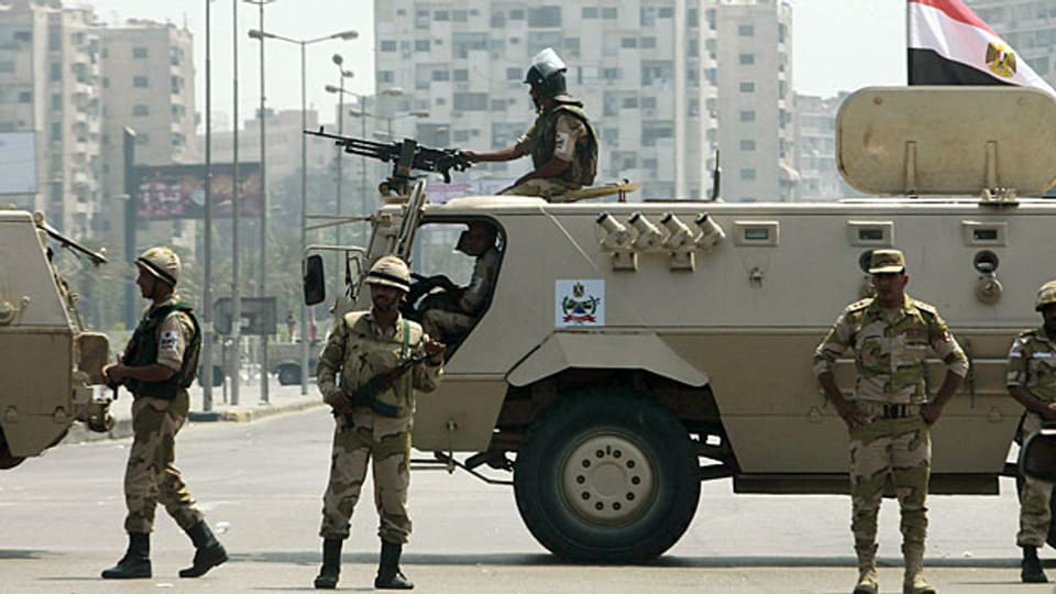 Soldaten der ägyptischen Armee am 4. Juli in Kairo.