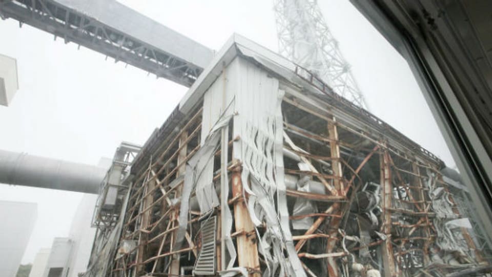Die beschädigte Atomanlage in Fukushima.