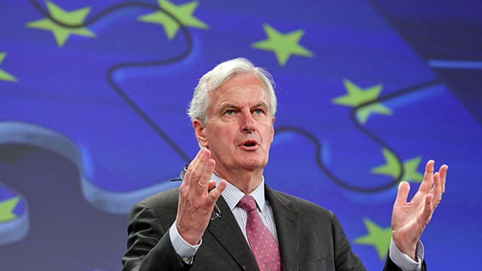 Michel Barnier, Kommissar für Binnenmarkt und Dienstleistungen in der Kommission Barroso II.