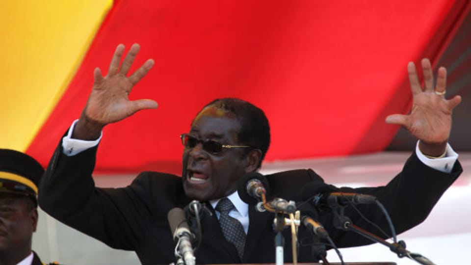 Robert Mugabe will an der Macht bleiben (Aufnahme von 2010).