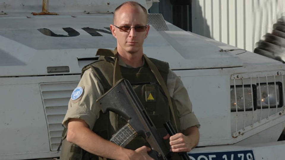 Daniel Soudek auf Blauhelm-Mission am Golan