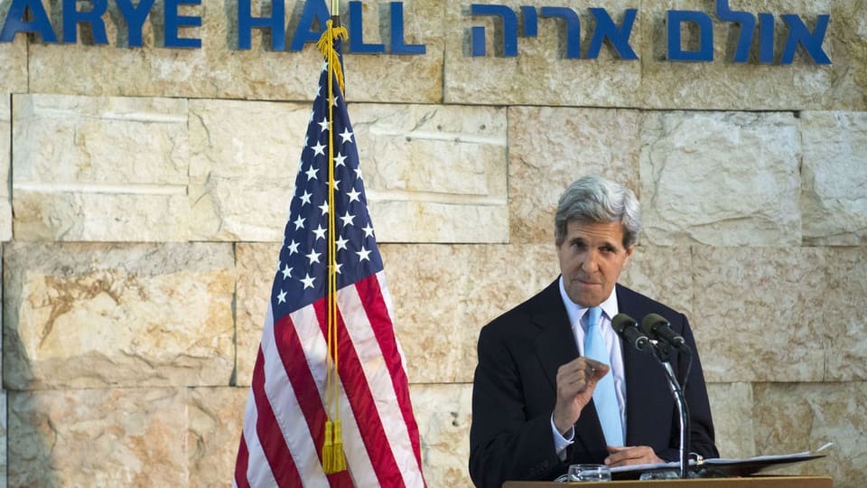 US-Aussernminister Kerry in Tel Aviv