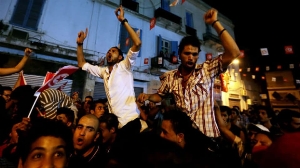 Demonstration in Tunesien: grosser Zorn nach «feigem» Mord.