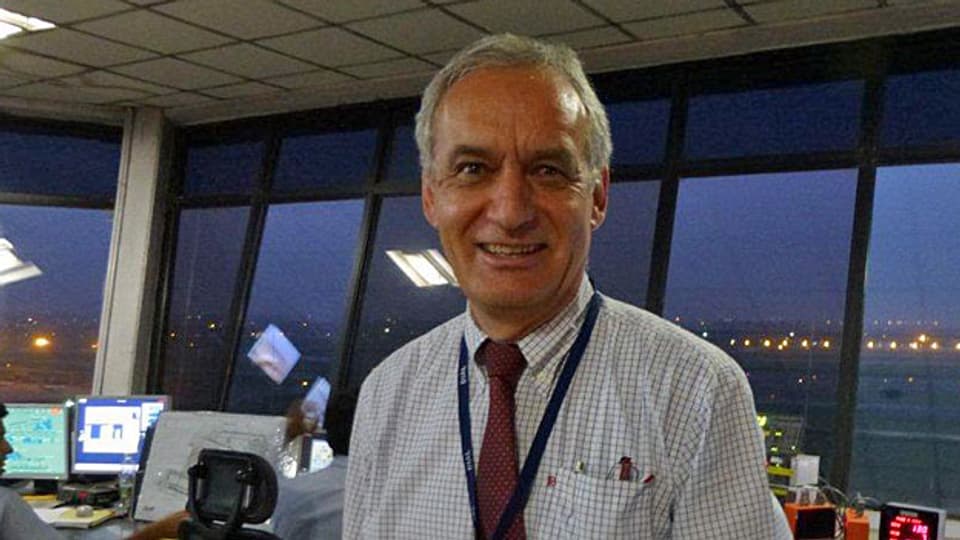 Marcel Hungerbühler, Direktor des Indira Gandhi Airports in Neu Delhi.