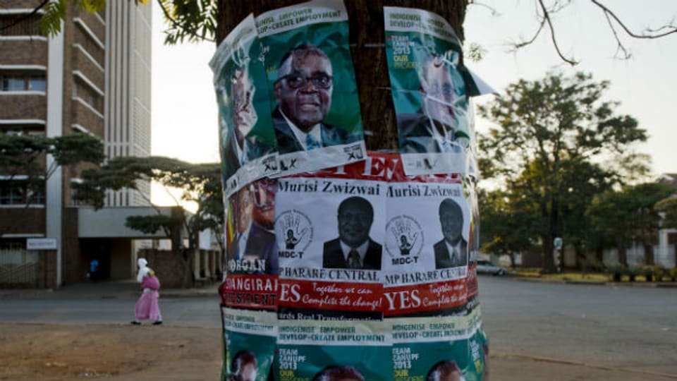 Die Menschen in Simbabwe haben wenig Vertrauen in die Politiker.
