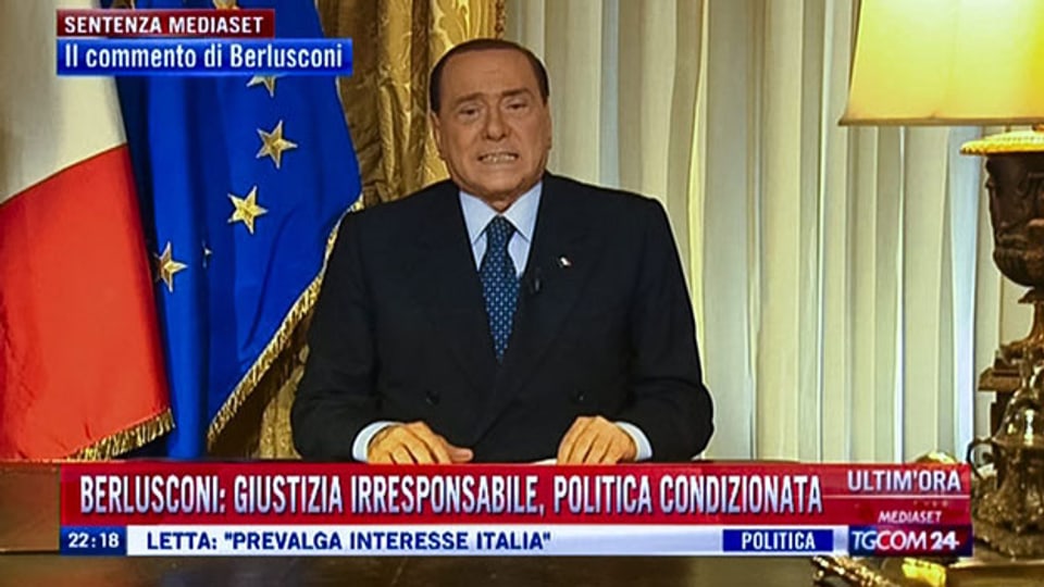 Mit 76-Jahren hat ihn das Recht also doch noch eingeholt: Silvio Berlusconi, Ex-Ministerpräsident Italiens, ist zum ersten Mal rechtskräftig verurteilt worden.