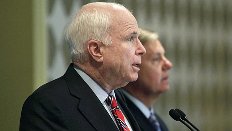 Auch die Vermittlungsversuche der zwei US-Senatoren John McCain und Lindsey Graham in Kairo haben nichts gebracht.