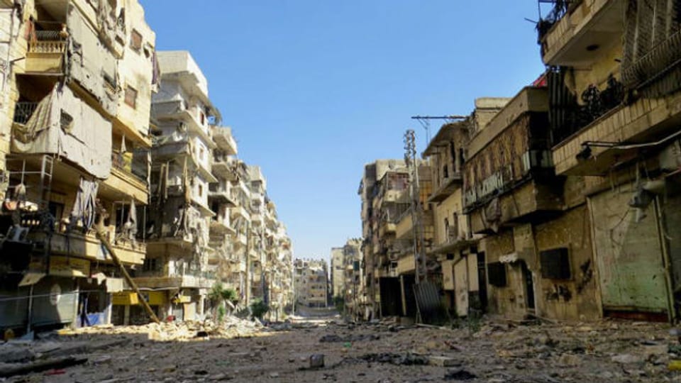 Aleppo liegt in Trümmern – die Menschenrechtlerin Rovero war kürzlich in der Stadt.