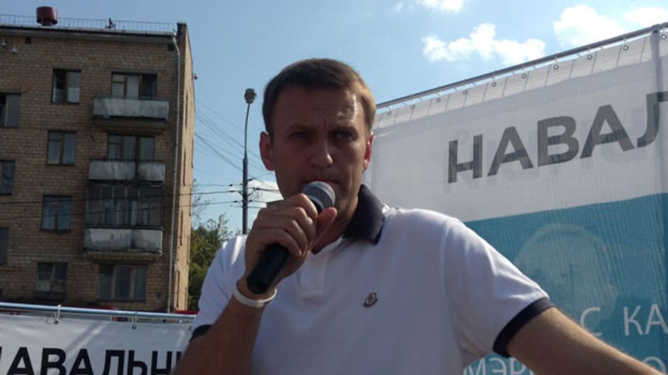 Der russische Oppositionsführer Alexej Navalny