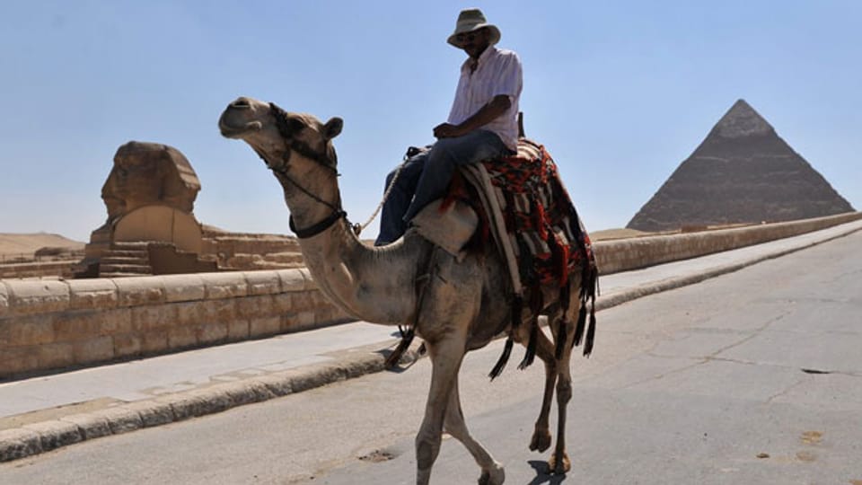 In Ägypten bricht der Tourismus wegen der Krise komplett zusammen.