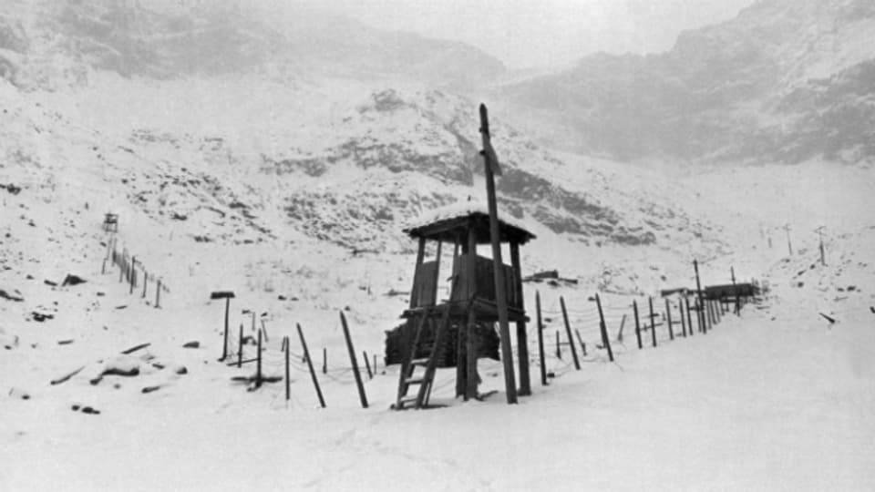 Gulag im Mramornoye-Tal, aufgenommen im Dezember 1989.