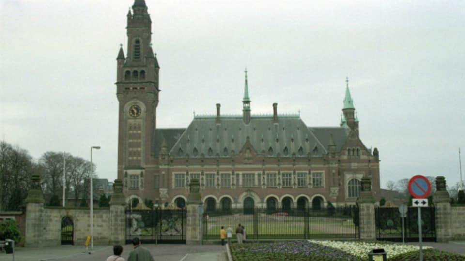 Der Friedenspalast in Den Haag.