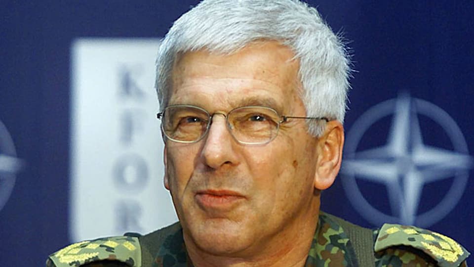 Klaus Reinhardt ist ehemaliger Nato-General und war auch im Kosovo im Einsatz.