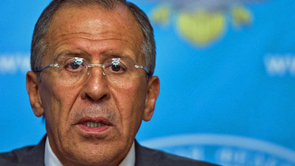 Der russische Aussenminister Sergej Lawrow hat seinen engen Verbündeten Syrien  überraschend zur Vernichtung seiner Chemiewaffen aufgefordert.