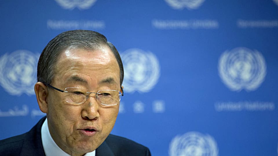 Uno-Generalsekretär Ban Ki-moon.