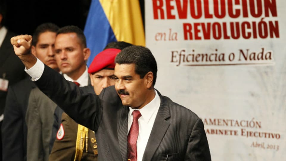 Der Revolution verpflichtet: Venezuelas Präsident Nicolas Maduro.