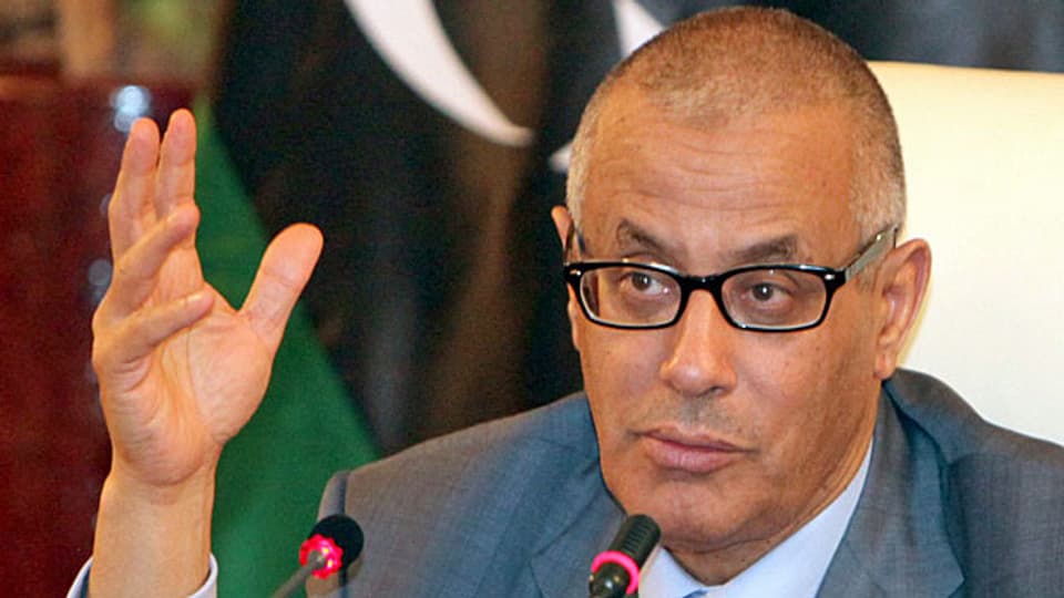 Libyens Premier Ali Seidan.