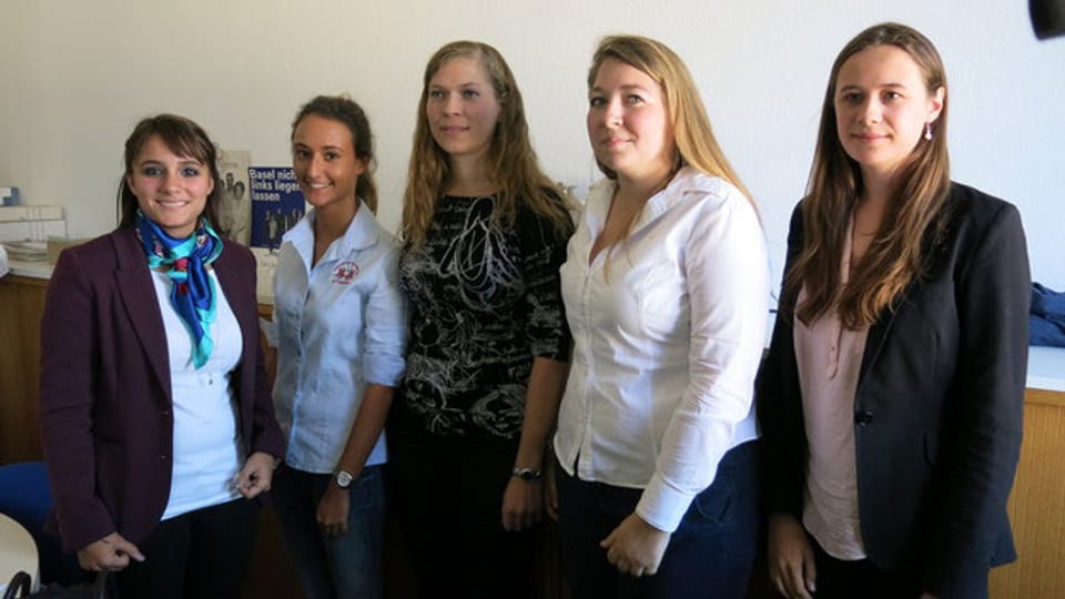 Die jungen bürgerlichen Basler Frauen, die gegen eine Frauenquote kämpfen.