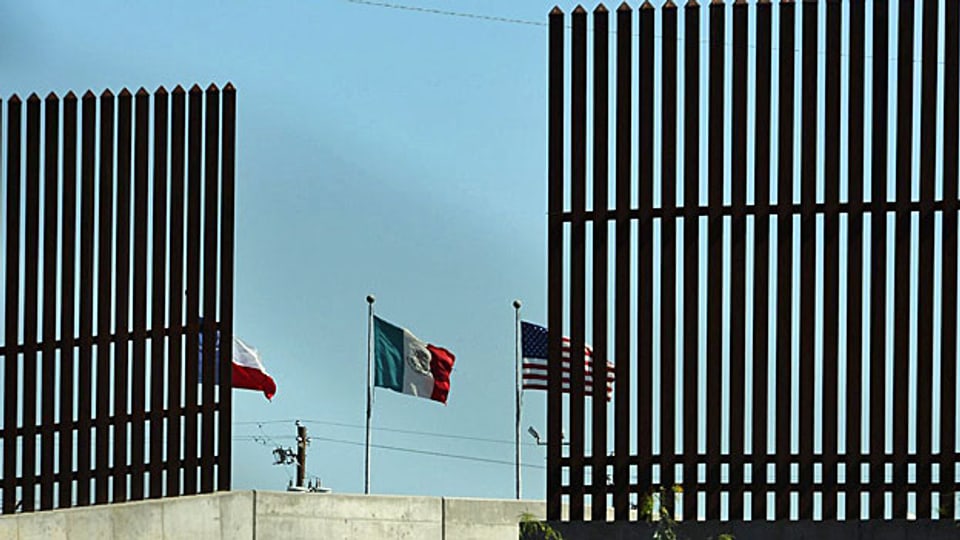 Die USA beabsichtigen, den Grenzzaun zu Mexiko weiter auszubauen.