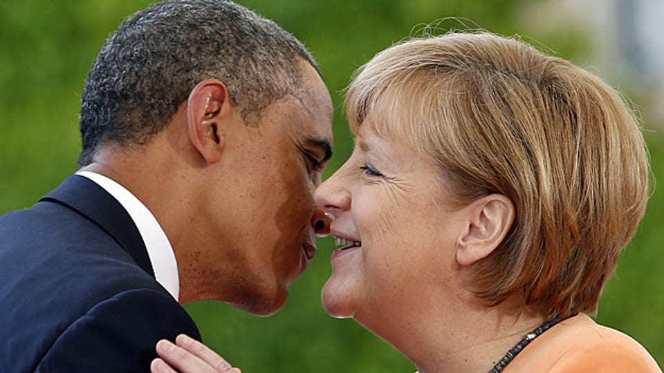 Noch im Juni schienen US-Präsident Obama und die deutsche Bundeskanzlerin Merkel gute Freunde zu sein.