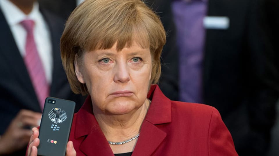 Angela Merkels «kleines Schwarzes». Abhören unter Freunden - das geht gar nicht, so Angela Merkel.