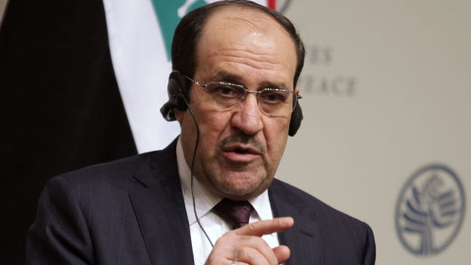 Der irakische Ministerpräsident Nuri al-Maliki am 31. Oktober 2013 in Washington.
