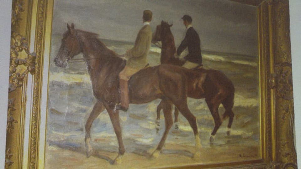 Ein Gemälde von Max Liebermann «Zwei Reiter am Strande»; eines von fast 1‘400 Bildern, welche in der Münchner Wohnung gefunden wurden.
