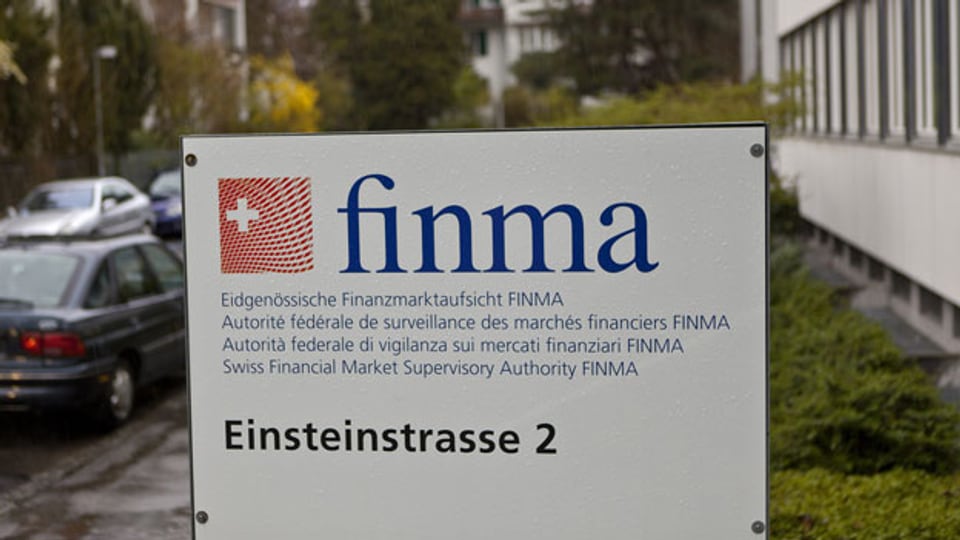 Der Hauptsitz der  Finanzmarktaufsicht (Finma)  an der  Einsteinstrasse 2 in Bern.