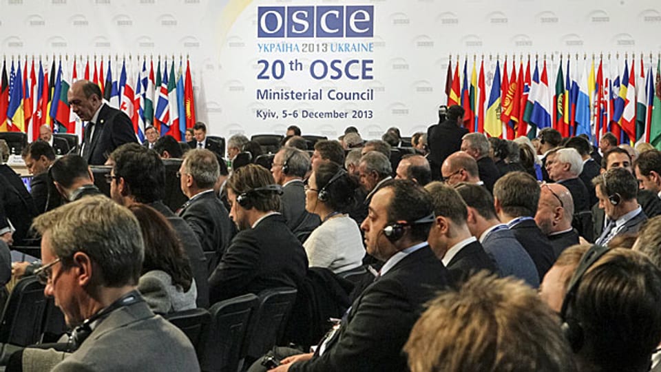 Aussenministertreffen der OSZE in der ukrainischen Hauptstadt Kiew.