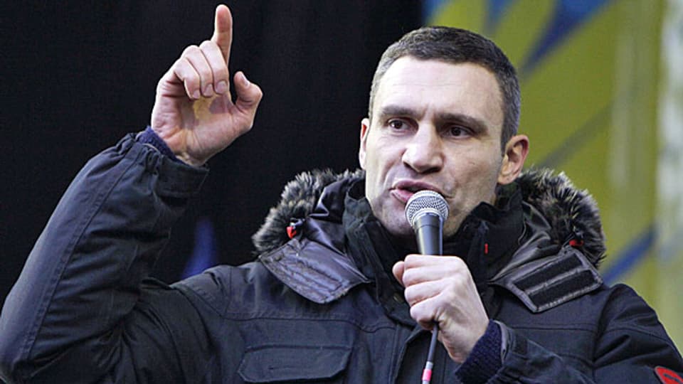 Vitali Klitschko am 8. Dezember in der ukrainischen Hauptstadt Kiew.