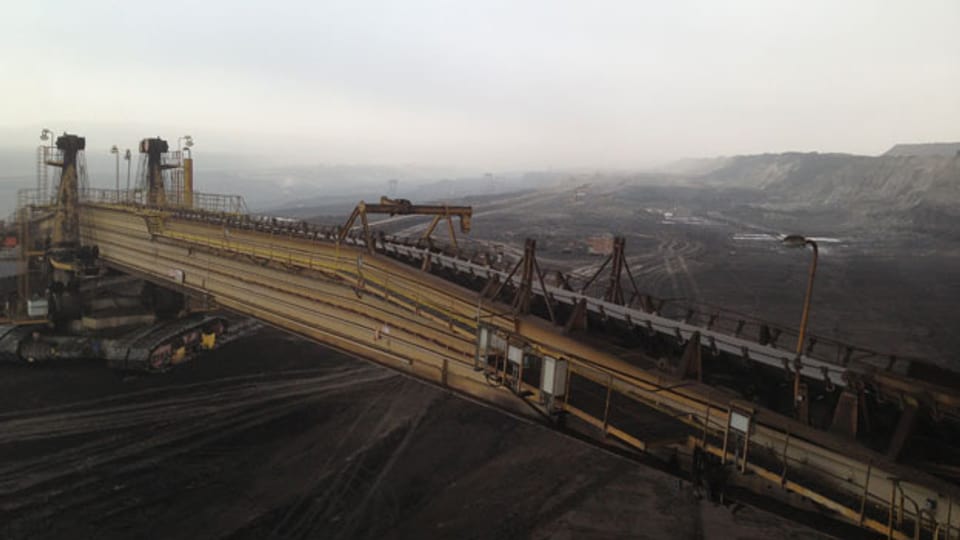 Weitläufig: In der Grube Vrsanska werden bis 2050 noch 300 Mio Tonnen Braunkohle gefördert.