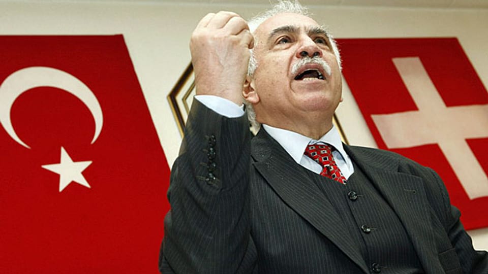 Der türkische Nationalist Dogu Perincek auf einem Bild vom März 2007.
