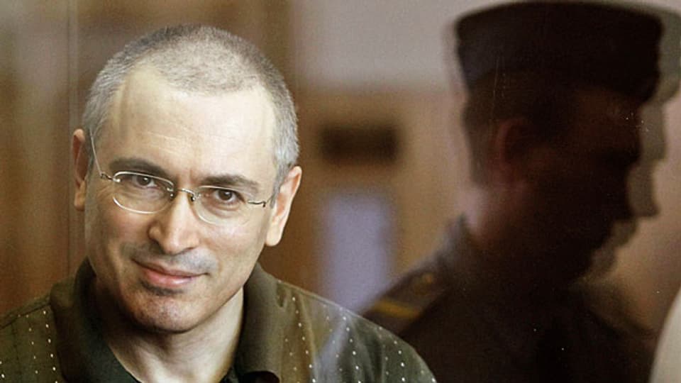 Der russische Oppositionelle Michail Chodorkowski, auf einem Bild von 2010.