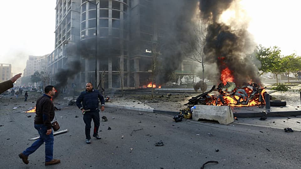 Nach der Explosion in Beirut, wo der ehemalige Finanzminister Mohammed Shattah ums Leben kam.