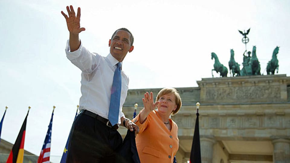 Im vergangenen Sommer in Berlin war die Freundschaft noch intakt: US-Präsident Obama und Bundeskanzlerin Merkel.