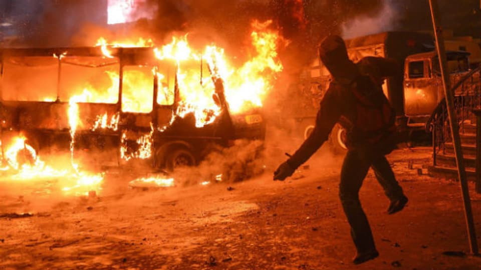 Die Situation in Kiew eskaliert.