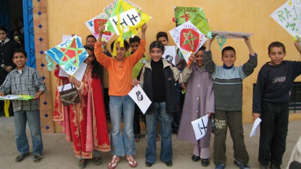 Neue Schulformen wie auf diesem Bild sind in Marokko selten