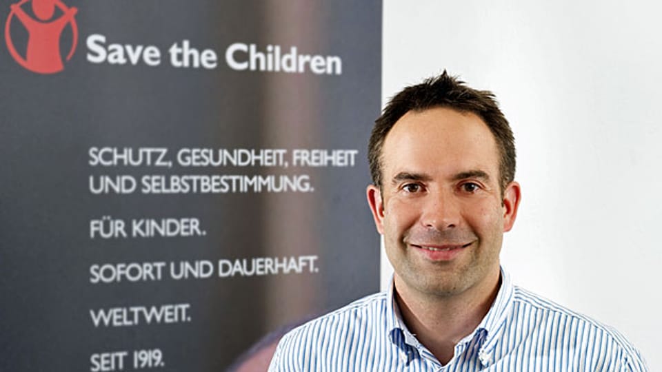 Jérôme Strijbis von der Hilfsorganisation «Save the Children».